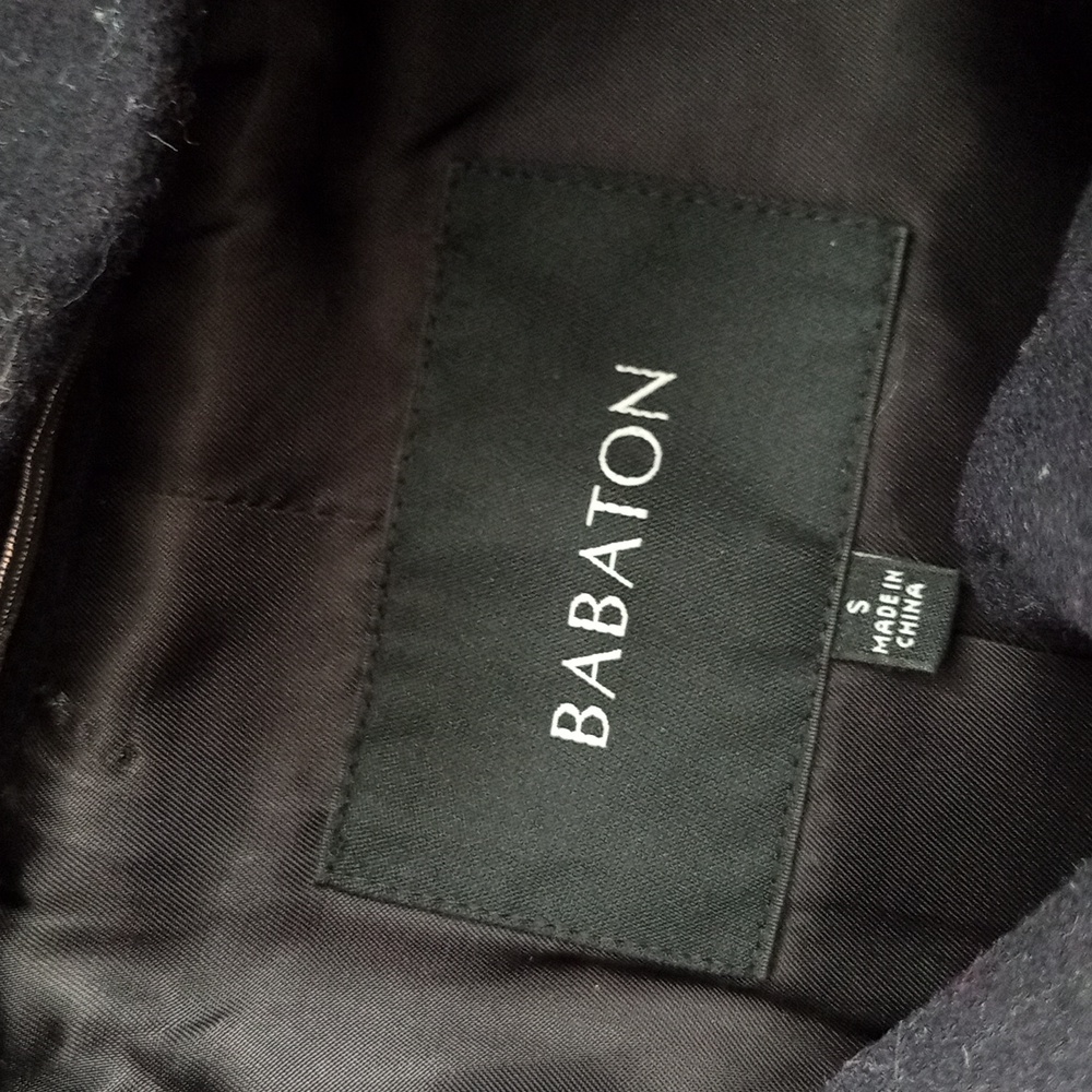 Babaton Pearce Wool Coat with hood Style #MWN1-5129-44 - Picture 6 of 9